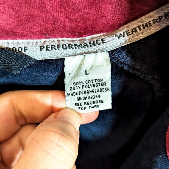 Men's Large Blue VELVET Track Jacket Full Zip Athletic Lounge Shirt Basketball - Picture 6 of 6